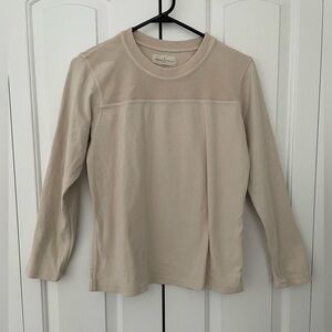 Imogene and Willie Long Sleeve 100% Cotton Crewneck Sweatshirt Size Large